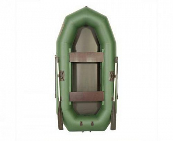 Лодка Лоцман Профи П-240-М зеленая