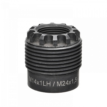 Адаптер резьбы ствола М14х1/М24х1.5 Правша