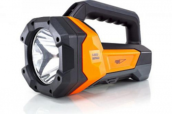 Фонарь ЯРКИЙ ЛУЧ S-1000 Buffalo узконапр. 600лм +заливной 1000лм, powerbank, акк