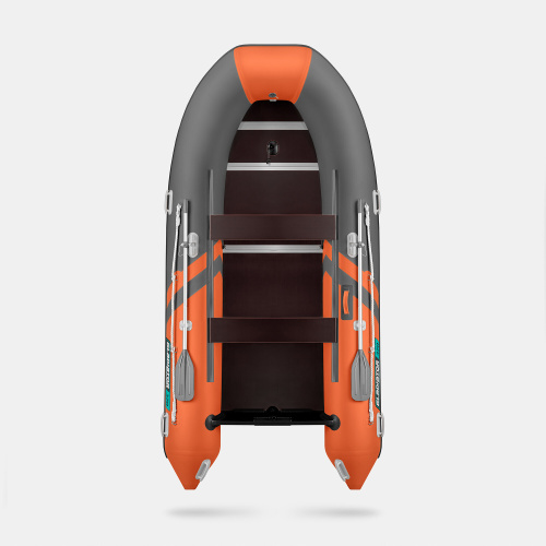 Лодка "GLADIATOR" B330S №9200 оранжево=темносерый (СПБ)