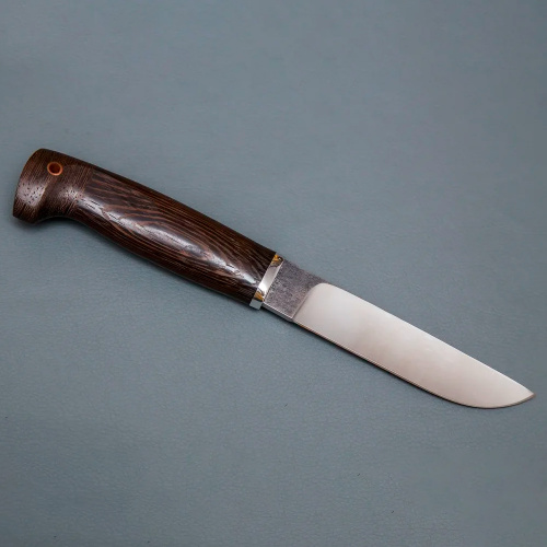 Нож Финский,кован.ст.,95х18,со следами ковки, венги,литье