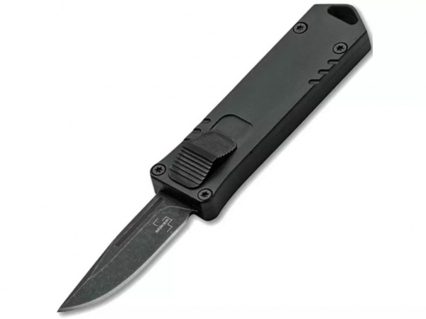 Нож BK06EX270 USB OTF -автомат., рук-ть алюминий, клинок D2