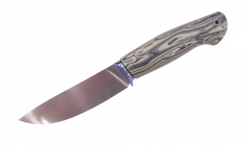 Нож UralEDC "КрейсерЪ". Всадной монтаж. Сталь клинка CPM S110V гладкая рукоять