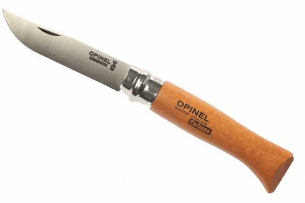 Нож Opinel №8, сталь, рукоять дерево