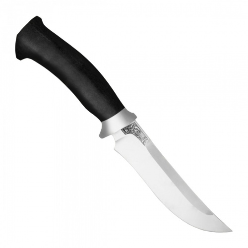 Нож разделочный "Росомаха" граб, 95х18 (тыльник)