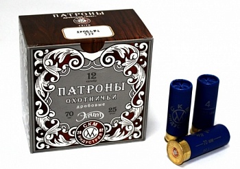Патрон к.12х70 №4 СКМ 32гр п.Импорт Элит  1уп/25шт