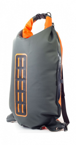 Гермомешок - рюкзак Черепаха ПВХ трикотаж 60л, оранж. доп. олива