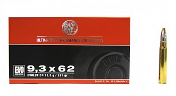 Патрон к.9,3х62 18,8гр EVO DN 1шт