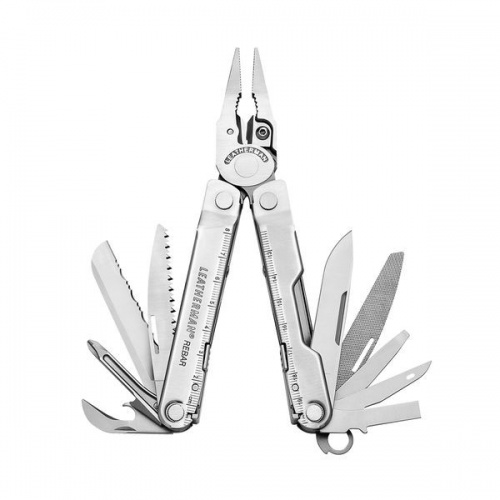 Мультитул LEATHERMAN Rebar, кожаный чехол