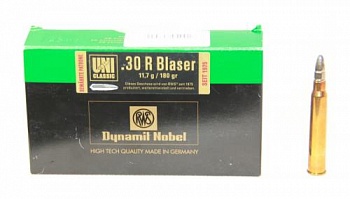 Патрон к.30R 11,7гр Blaser Uni Classic RWS 1шт