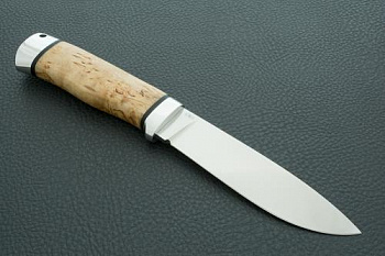 Нож разделочный "Пилигрим" карельская береза, 100х13м