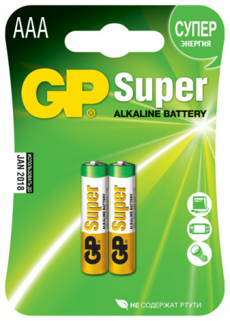 Батарейка LR 3 GP Super 2xBL