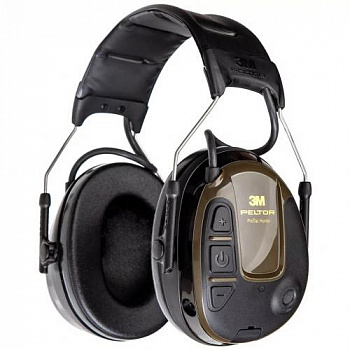 Наушники активные PELTOR ProTac Hunter,SNR 26db,  чёрные/зелёные