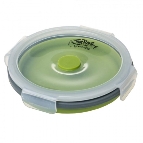 Контейнер Tramp с крышкой-защелкой 550 мл (оливковый , 550мл)