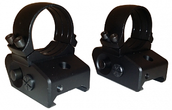 Кольца Innomount на Weaver/Picatinny, 25,4мм, быстросъемные, сталь/алюминий, мат