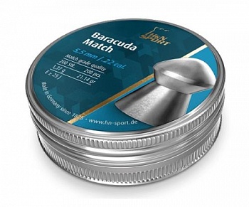 Пуля пневм. HN Baracuda Match кал. 5,51мм, 1,37г (200 шт./бан.)