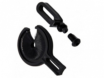 Полочка вискер черная