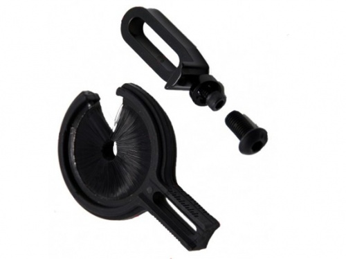 Полочка вискер черная