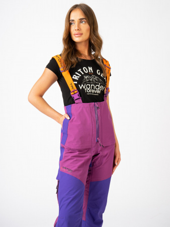 ПОЛУКОМБИНЕЗОН PRO ANGLER ЖЕНСКИЙ (ТАСЛАН ФИОЛЕТОВЫЙ/СИРЕНЕВЫЙ)