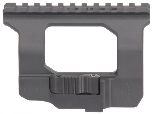 Кронштейн SAG боковой быстросъемный  Picatinny/ACOG для АК TAC , стальн защёлка