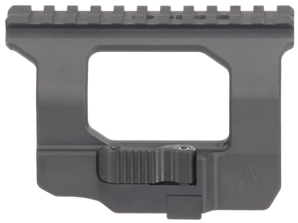 Кронштейн SAG боковой быстросъемный  Picatinny/ACOG для АК TAC , стальн защёлка