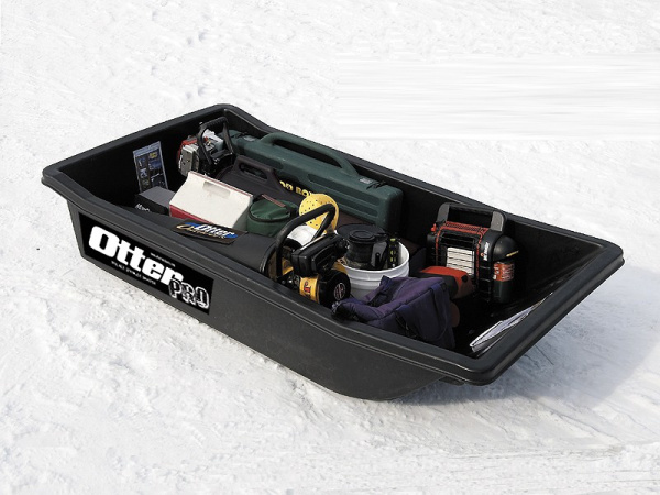 Сани 200821 Otter II large sled black 210*110