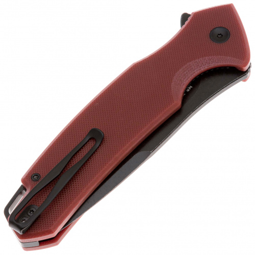 Нож складной Mr.Blade Hellcat (VG10 BSW, G10 Burgundy)