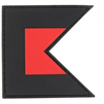 Патч на одежду КК лого Контурный 60х60