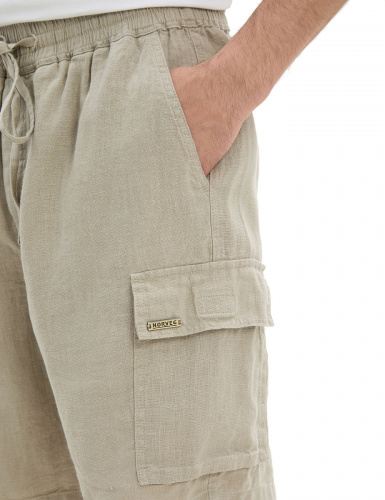 ШОРТЫ NORVEG LINEN  С КАРМАНАМИ МУЖСКИЕ ЦВЕТ БЕЖЕВЫЙ