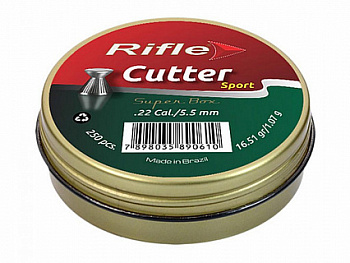 Пуля пневм. RIFLE Field Series Cutter 5,5 мм. 1,07 гр. (250 шт. в банке)