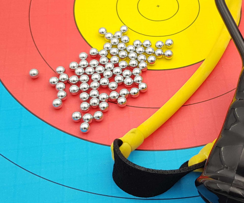 Шарики стальные Centershot для рогаток 6 мм 250 шт