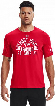 ФУТБОЛКА UA ANTHONY JOSHUA TRAIN TEE 1374917-600 ФУТБОЛКА UA ANTHONY JOSHUA TRAIN TEE 1374917-600