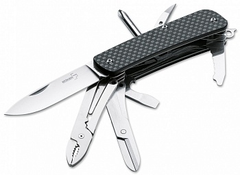 Нож BK01BO824 Tech Tool Carbon 5 складной многопредм карбон, сталь 12C27