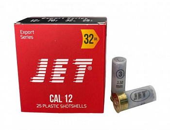 Патрон к.12х70 №3 32 гр JET 1уп/25шт