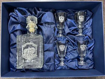 Нобор с лафитником  114 "Сила и Вера" (1+4) Ншт114Св-44