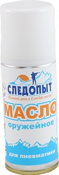 Масло оружейное «Следопыт», для пневматики, метал. баллон, 140 мл