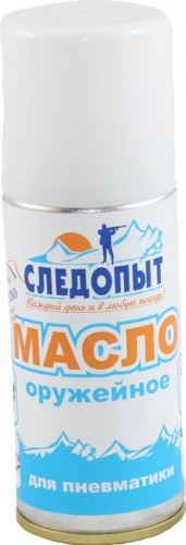 Масло оружейное «Следопыт», для пневматики, метал. баллон, 140 мл
