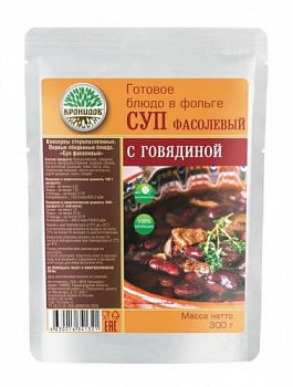 Консервы Первые обеденные блюда "Суп фасолевый" 300 гр