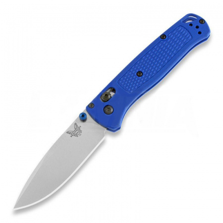Нож BM535 Bugout - складной, рук-ть синяя нейлон, сталь S30V