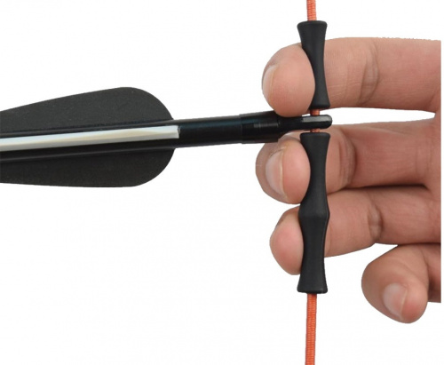 Защита пальцев на тетиву для лука (черная)