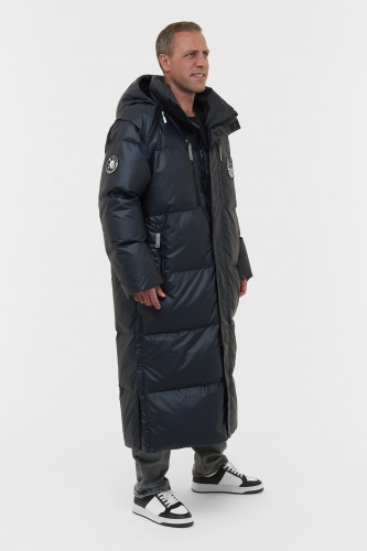 ПАЛЬТО ПУХОВОЕ BATZZILLA PLATINUM, Т.СИНИЙ