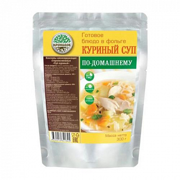 Консервы Первые обеденные блюда "Суп куриный" 300 гр