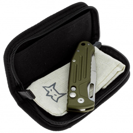Нож FFX-503SP OD SMARTY AUTO TACTICAL SPEAR -автомат., зелен. алюм. рук-ть, стоу