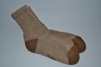 Носки шерсть Верблюда Бежевый-серый в ассортименте