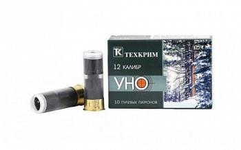 Патрон к.12х70 пуля УНО 40г Техкрим 1уп/10шт