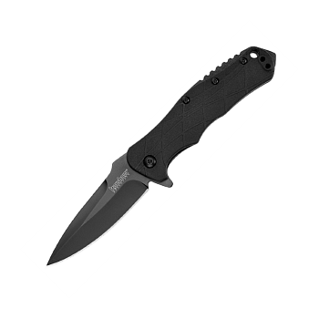 Нож K1987 Tactical 3.0 -складной, полуавтомат, сталь 8Cr13MoV, клинок черный