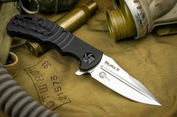 Нож Bloke-Z D2 SW (Stonewash, G10) складной Нож Bloke-Z D2 SW (Stonewash, G10) складной