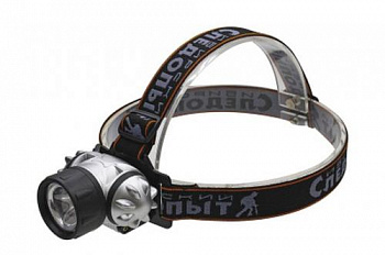 Фонарь налобный "СИБИРСКИЙ СЛЕДОПЫТ-Циклоп 1", 1 LED, 3хААА/120/