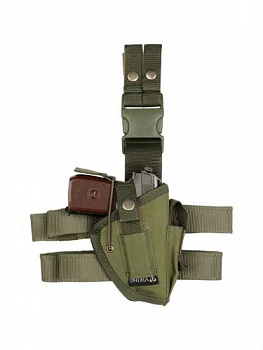 Кобура набедренная  под ПЯ, Glock; Олива