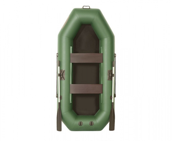 Лодка "Лоцман" С-240 зеленая